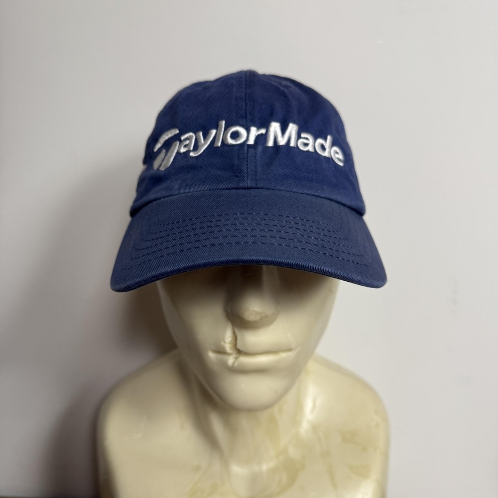 TaylorMade Hat Cap Strap Back Blue Burner F7 Golf Mens‎ One Size tmax Gear